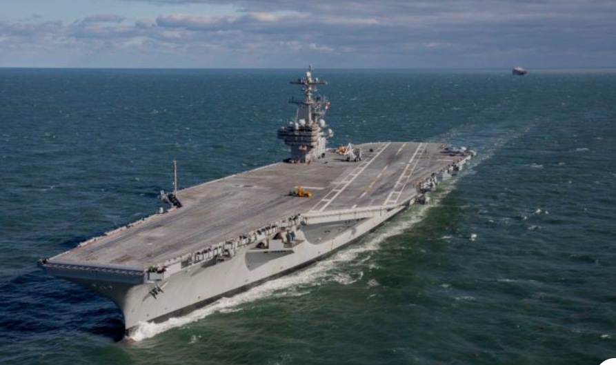 Takut Diserang Houthi, Kapal Induk AS Kelilingi Afrika Menuju Timteng